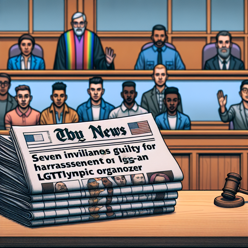 Seven Convicted for Harassment of LGBTQ Olympic Organizer