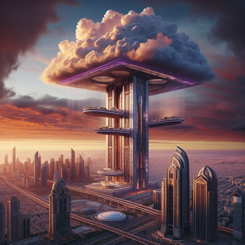 Sky-Suspended Building to Grace Dubai's Skyline