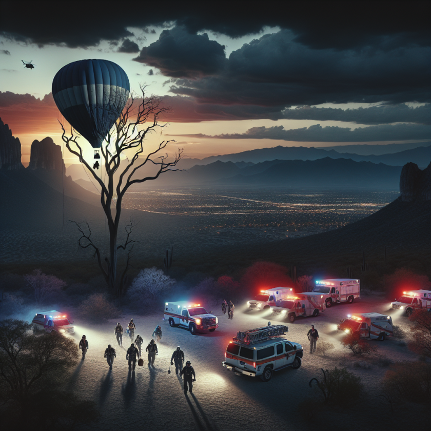 Tragedy Strikes as Man Dies in Hot Air Balloon Accident in Mexico