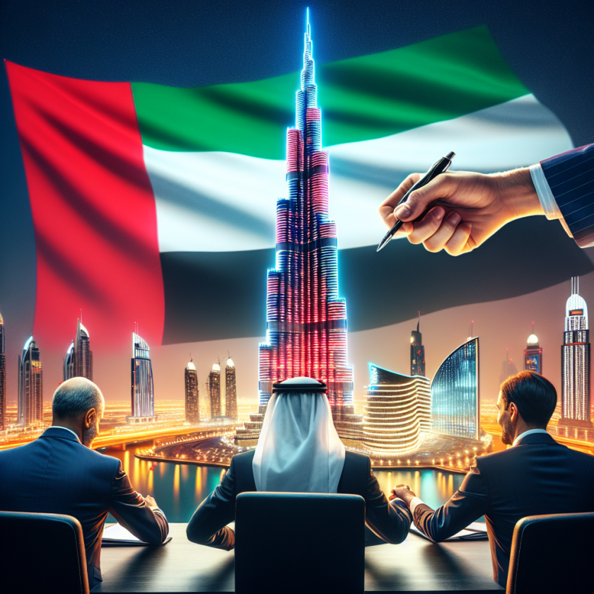 Trump Clinches $200 Billion UAE Agreements, Burj Khalifa Illuminated in US Flag Colors