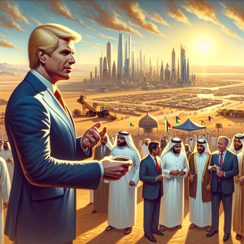 Trump's Gulf Tour Focuses on Economic Opportunities Over Politics