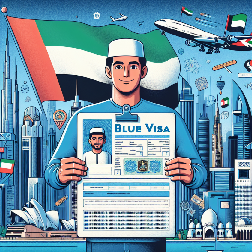 UAE Introduces Blue Visa for Expats: Details and Application Process
