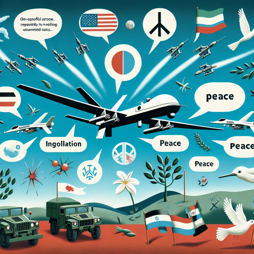Ukraine Reports Drone Barrage by Russia Amid Truce and Talks Proposals