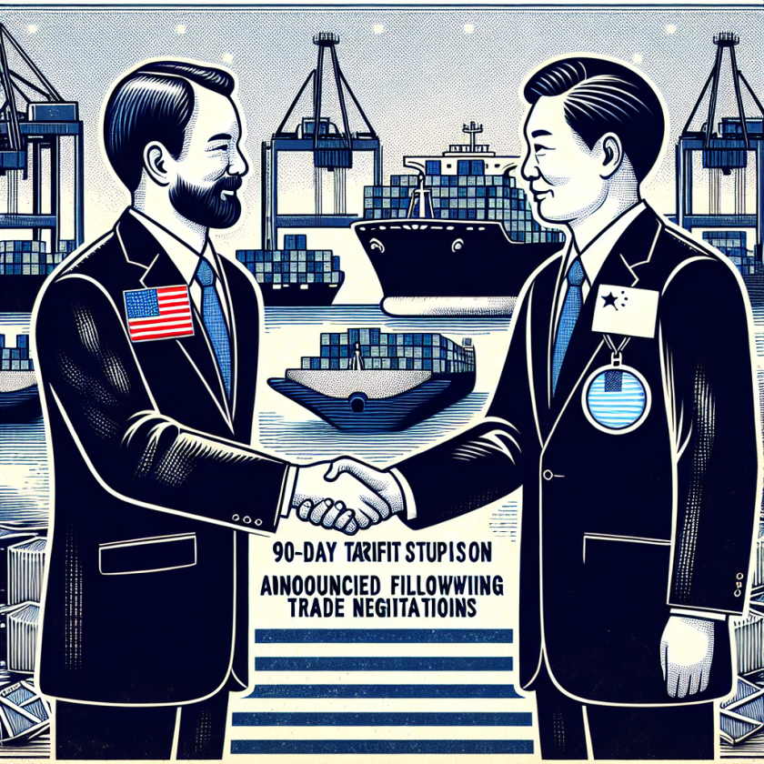 US and China Announce 90-Day Tariff Suspension Following Trade Negotiations