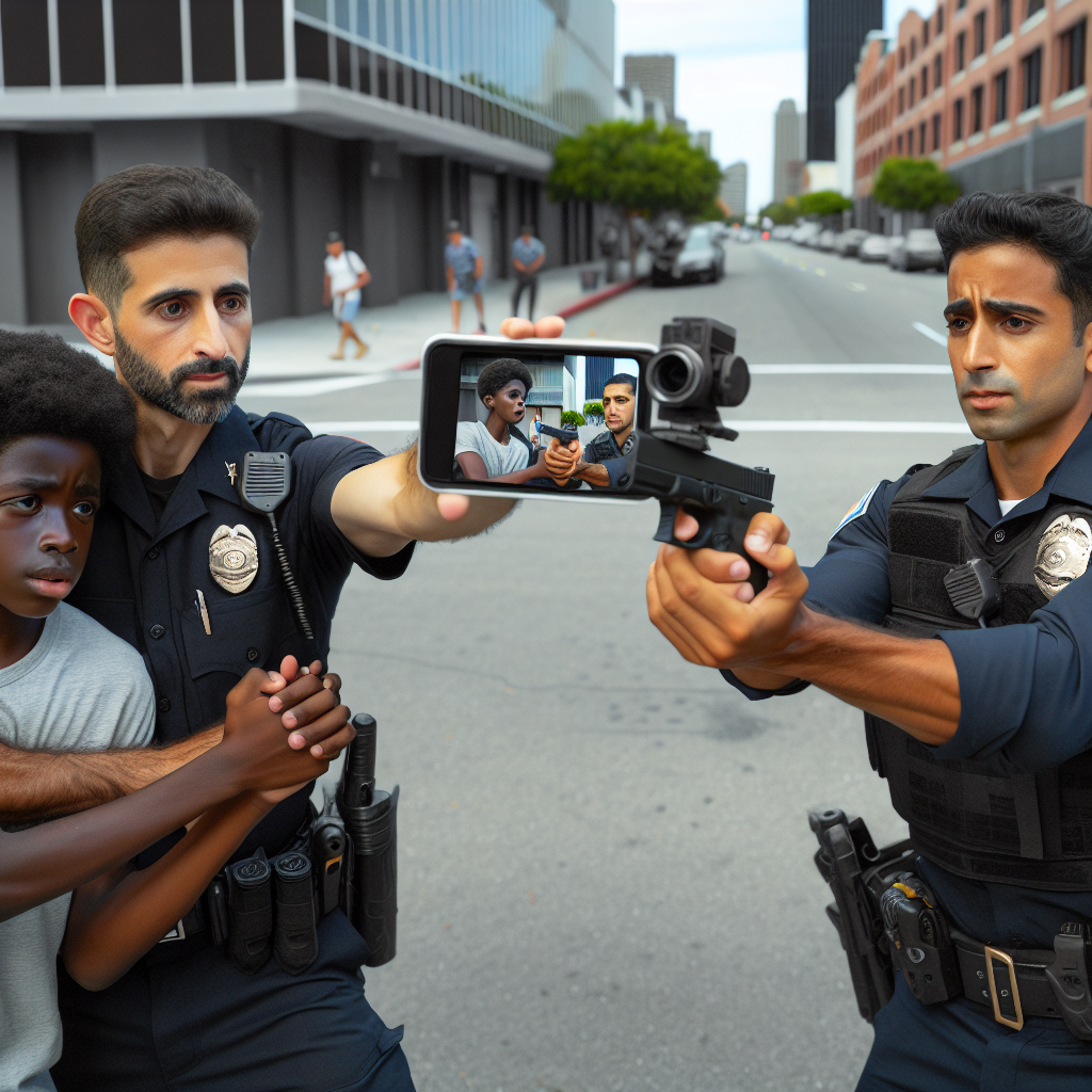 Video: US Police Safely Disarm Two Boys with Loaded Handgun