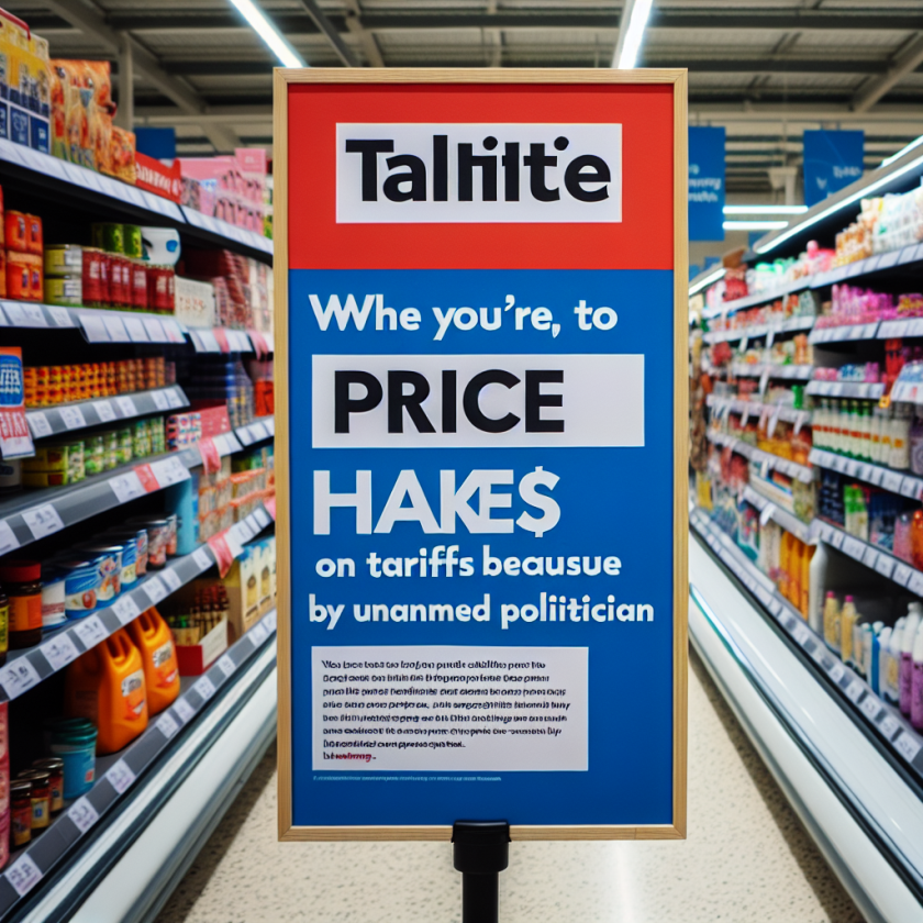 Walmart Warns of Price Hikes on Everyday Items Due to Trump Tariffs