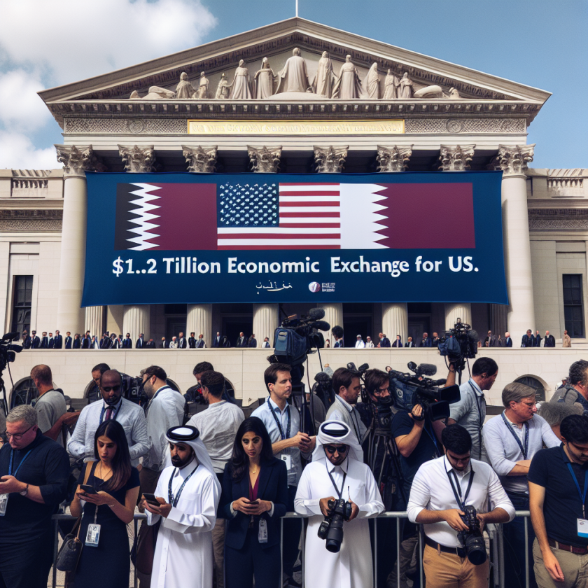 White House Announces $1.2 Trillion Economic Exchange Between US and Qatar