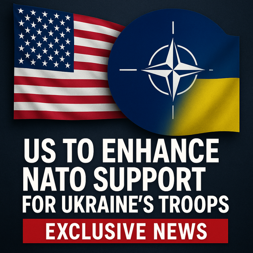 Generate a high-quality, relevant image prompt for an article about: US to Enhance NATO Support for