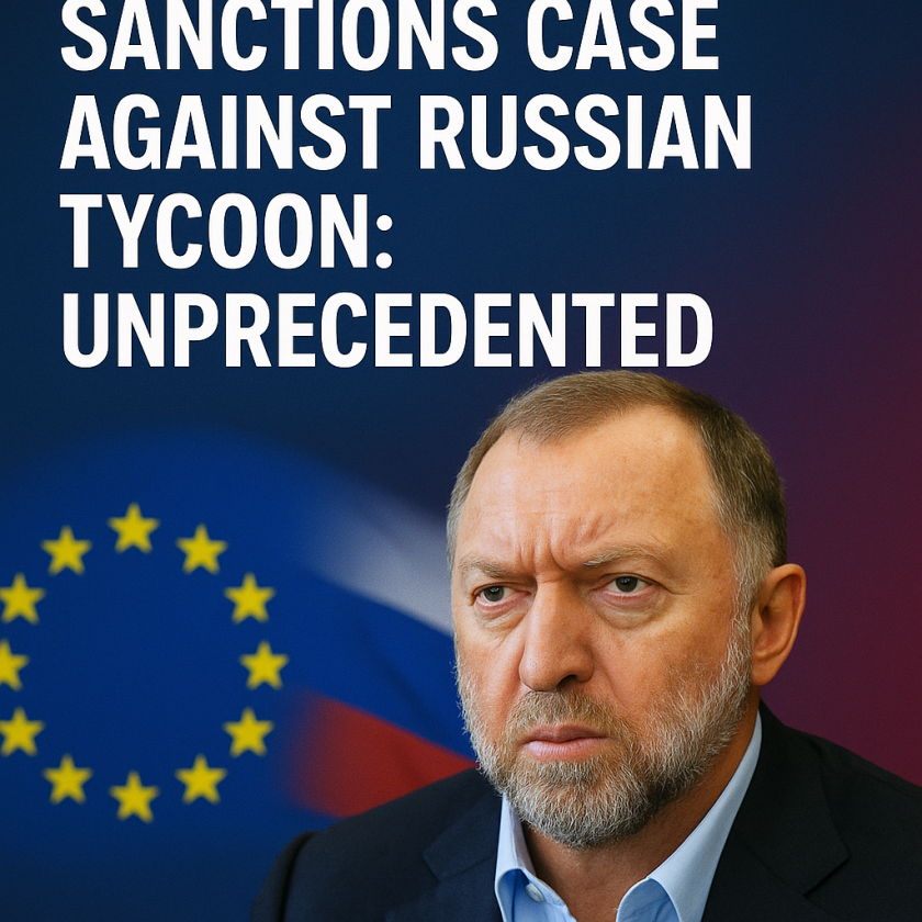 Generate a high-quality, relevant image prompt for an article about: EU’s Stunning Sanctions Case Ag
