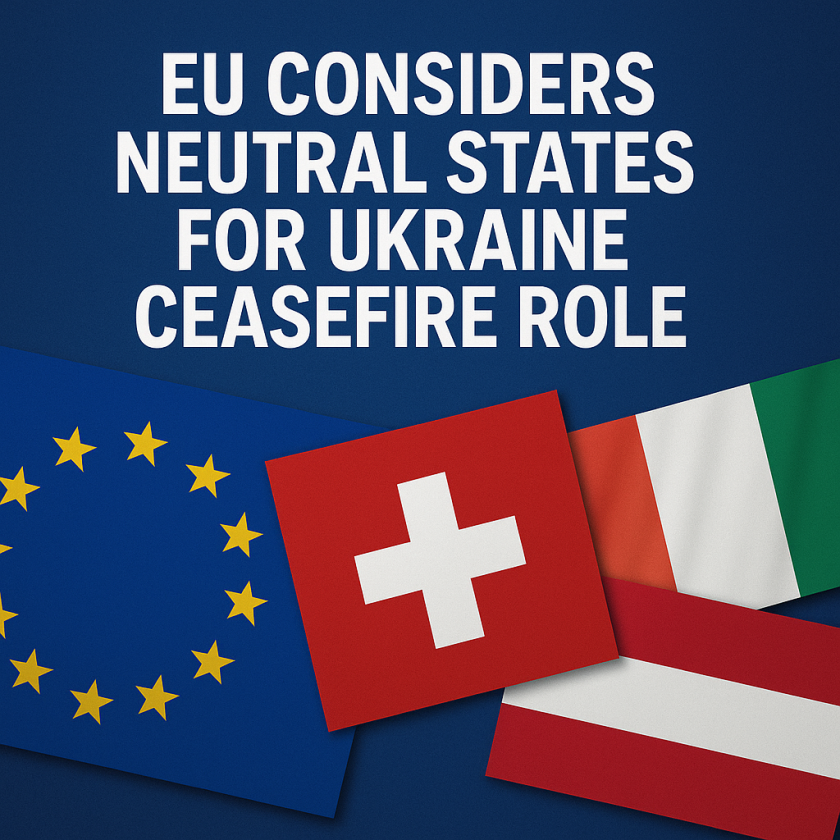 Generate a high-quality, relevant image prompt for an article about: EU Considers Stunning Neutral S