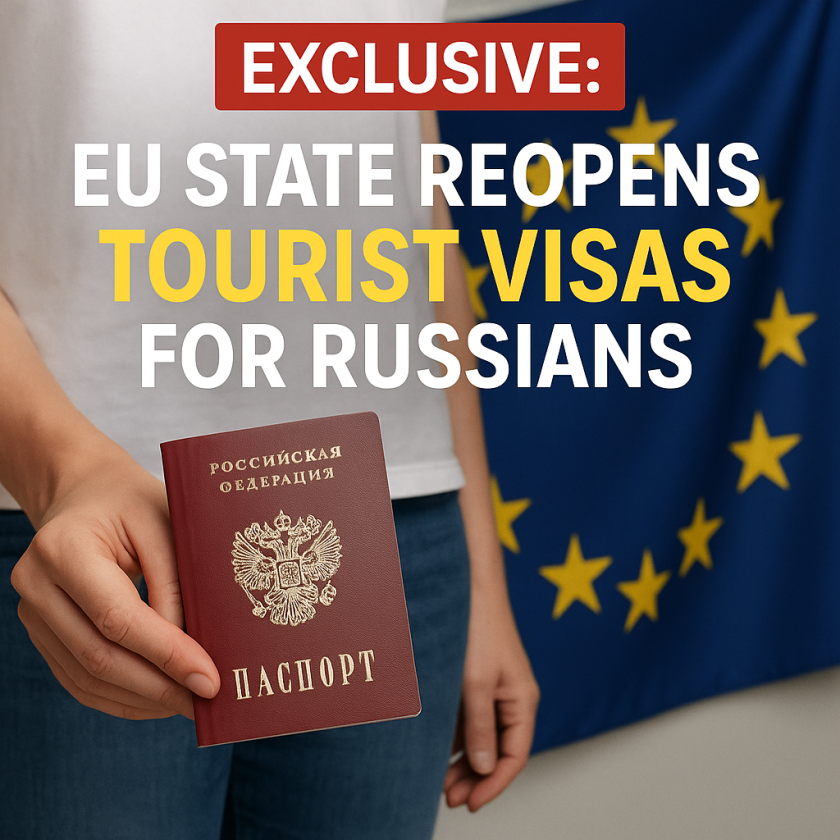 Generate a high-quality, relevant image prompt for an article about: Exclusive: EU State Reopens Tou