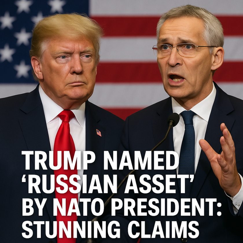 Generate a high-quality, relevant image prompt for an article about: Trump Named ‘Russian Asset’