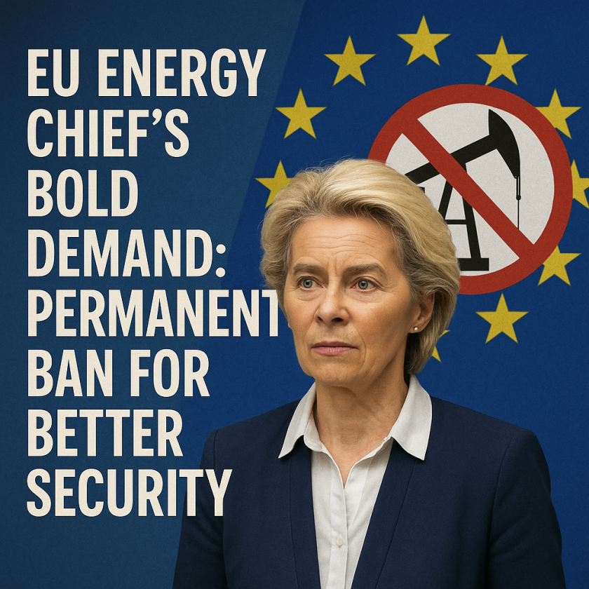 Generate a high-quality, relevant image prompt for an article about: EU Energy Chief’s Bold Demand:
