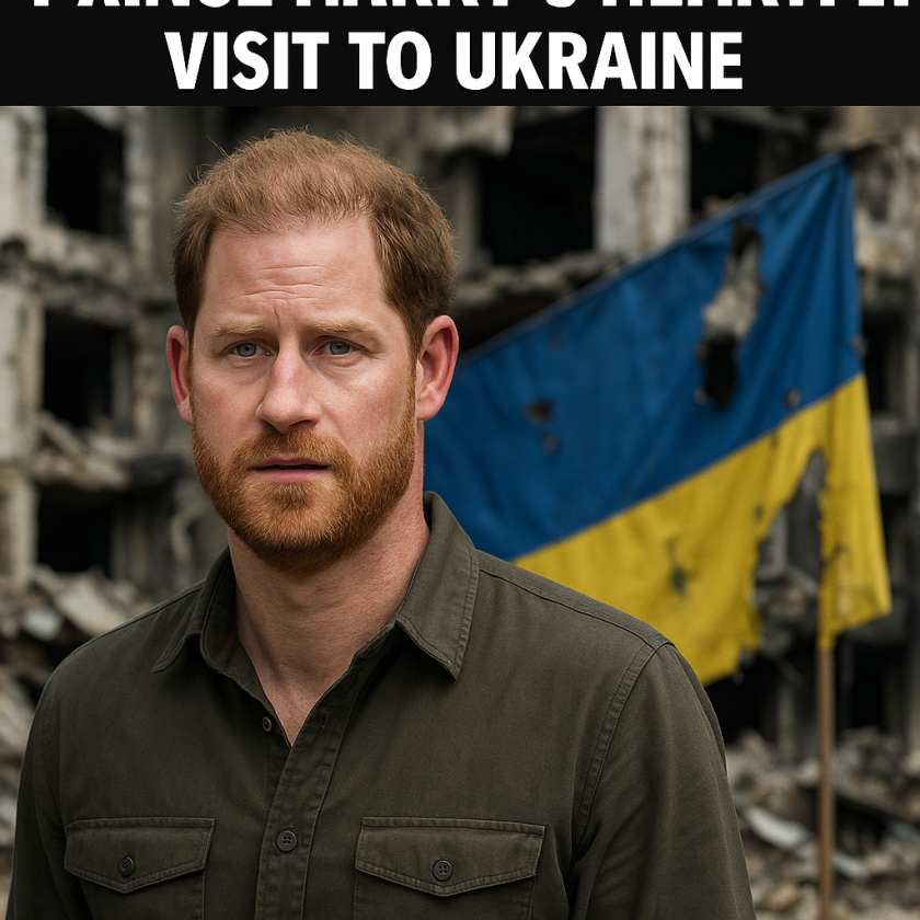 Generate a high-quality, relevant image prompt for an article about: Stunning Surprise: Prince Harry