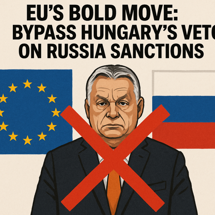 Generate a high-quality, relevant image prompt for an article about: EU’s Bold Move: Bypass Hungary’