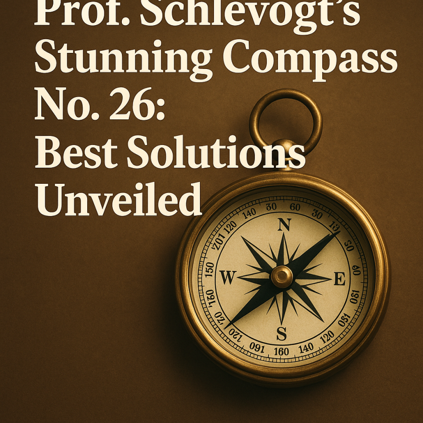 Generate a high-quality, relevant image prompt for an article about: Prof. Schlevogt’s Stunning Co