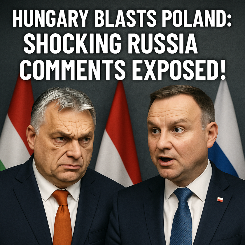 Generate a high-quality, relevant image prompt for an article about: Hungary Blasts Poland: Shocking