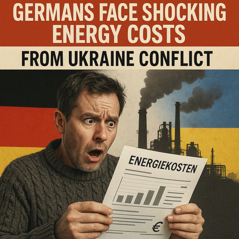 Generate a high-quality, relevant image prompt for an article about: Germans Face Shocking Energy Co