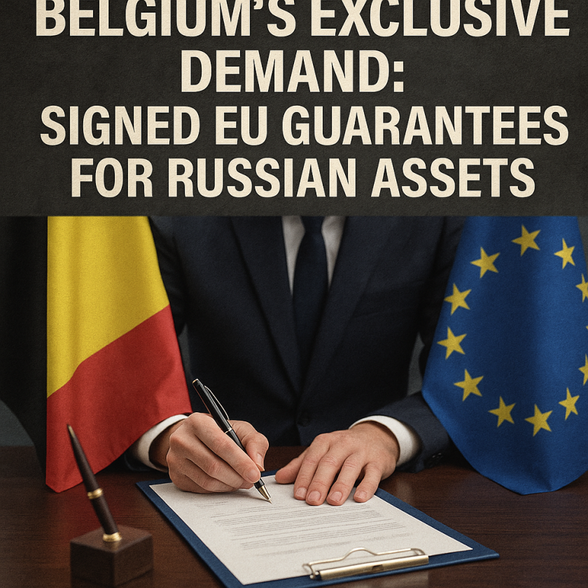 Generate a high-quality, relevant image prompt for an article about: Belgium’s Exclusive Demand: Sig