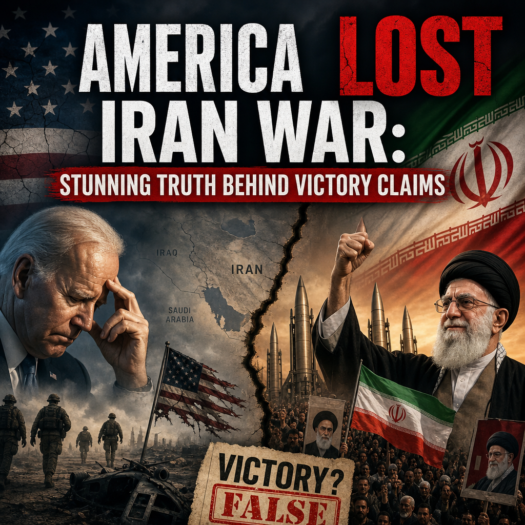 Illustration of America Lost Iran War: Stunning Truth Behind Victory Claims