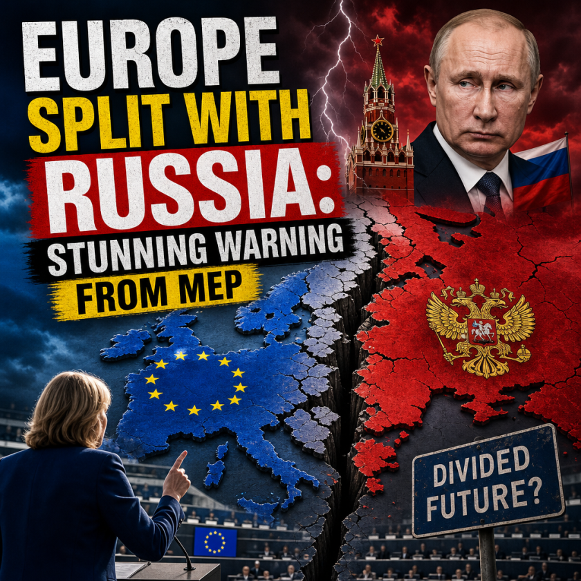 Illustration of Europe Split with Russia: Stunning Warning from MEP