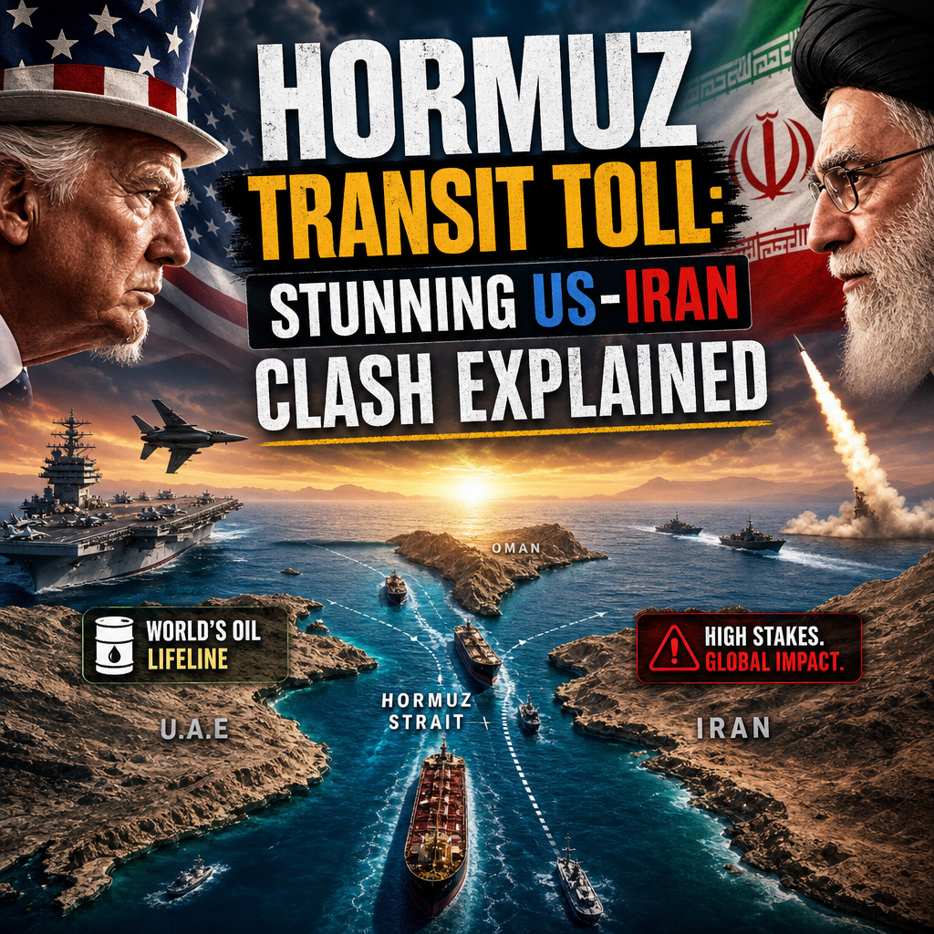 Illustration of Hormuz Transit Toll: Stunning US-Iran Clash Explained