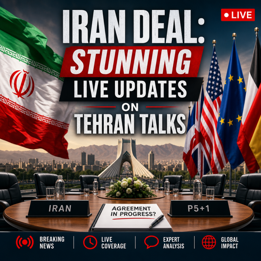 Illustration of Iran Deal: Stunning Live Updates on Tehran Talks