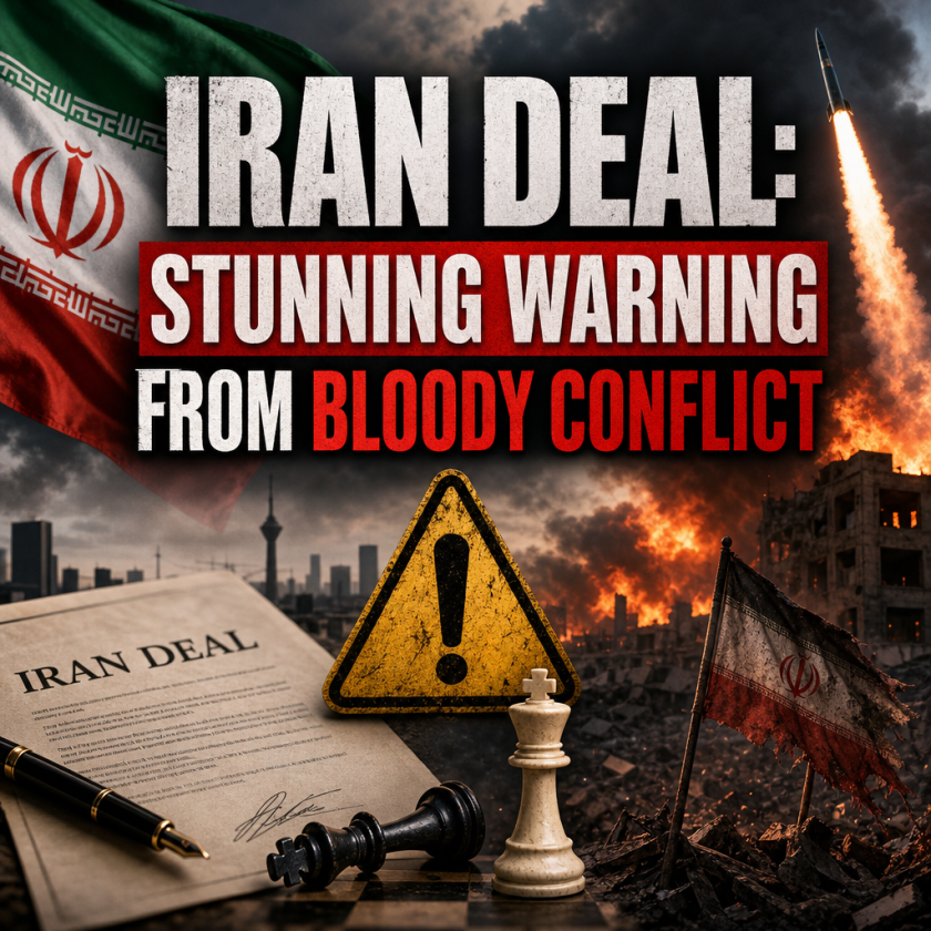 Illustration of Iran Deal: Stunning Warning From Bloody Conflict