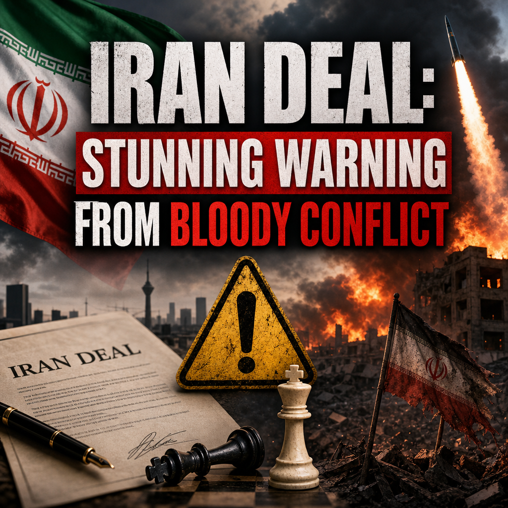 Illustration of Iran Deal: Stunning Warning From Bloody Conflict