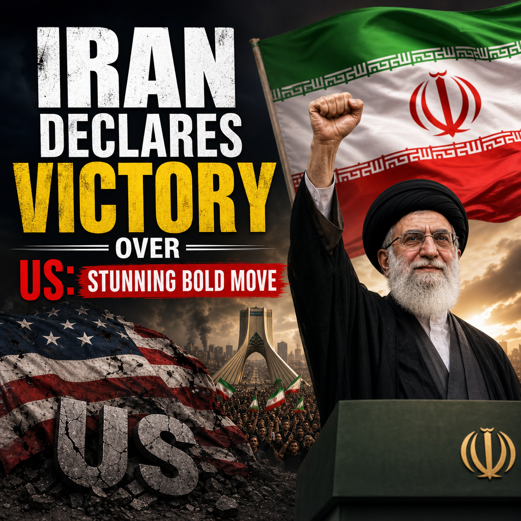 Illustration of Iran Declares Victory Over US: Stunning Bold Move
