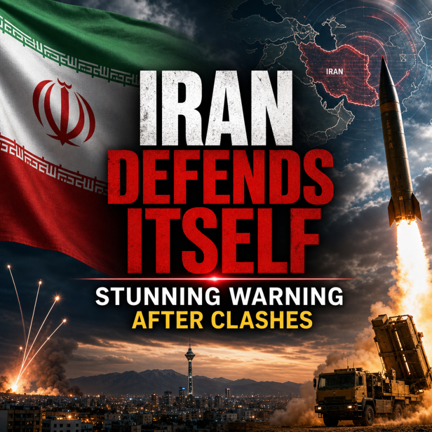 Illustration of Iran Defends Itself: Stunning Warning After Clashes