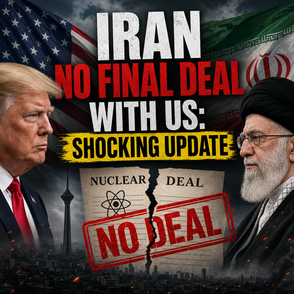 Illustration of Iran No Final Deal with US: Shocking Update