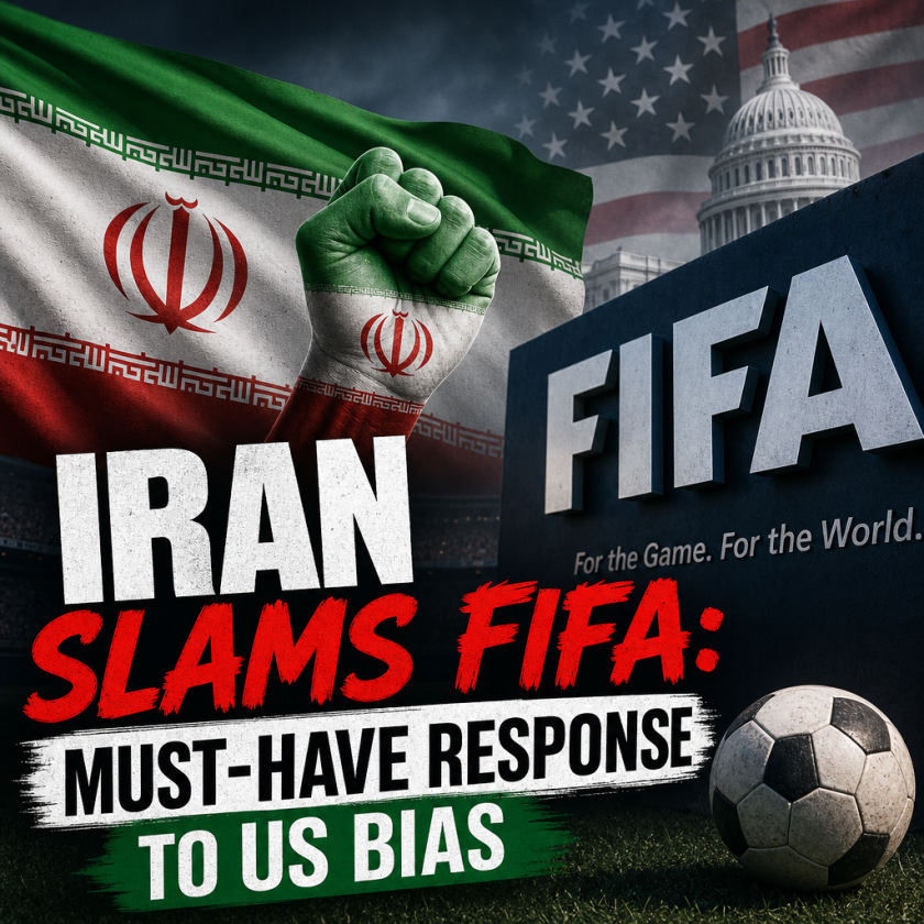 Illustration of Iran Slams FIFA: Must-Have Response to US Bias