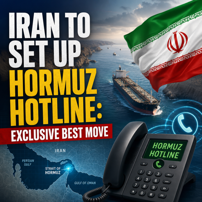 Illustration of Iran to Set Up Hormuz Hotline: Exclusive Best Move