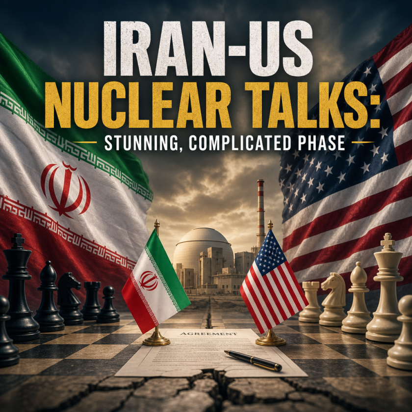 Illustration of Iran-US Nuclear Talks: Stunning, Complicated Phase