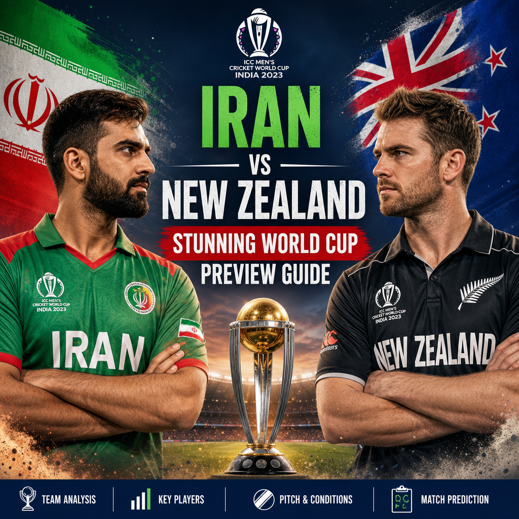 Illustration of Iran vs New Zealand: Stunning World Cup Preview Guide