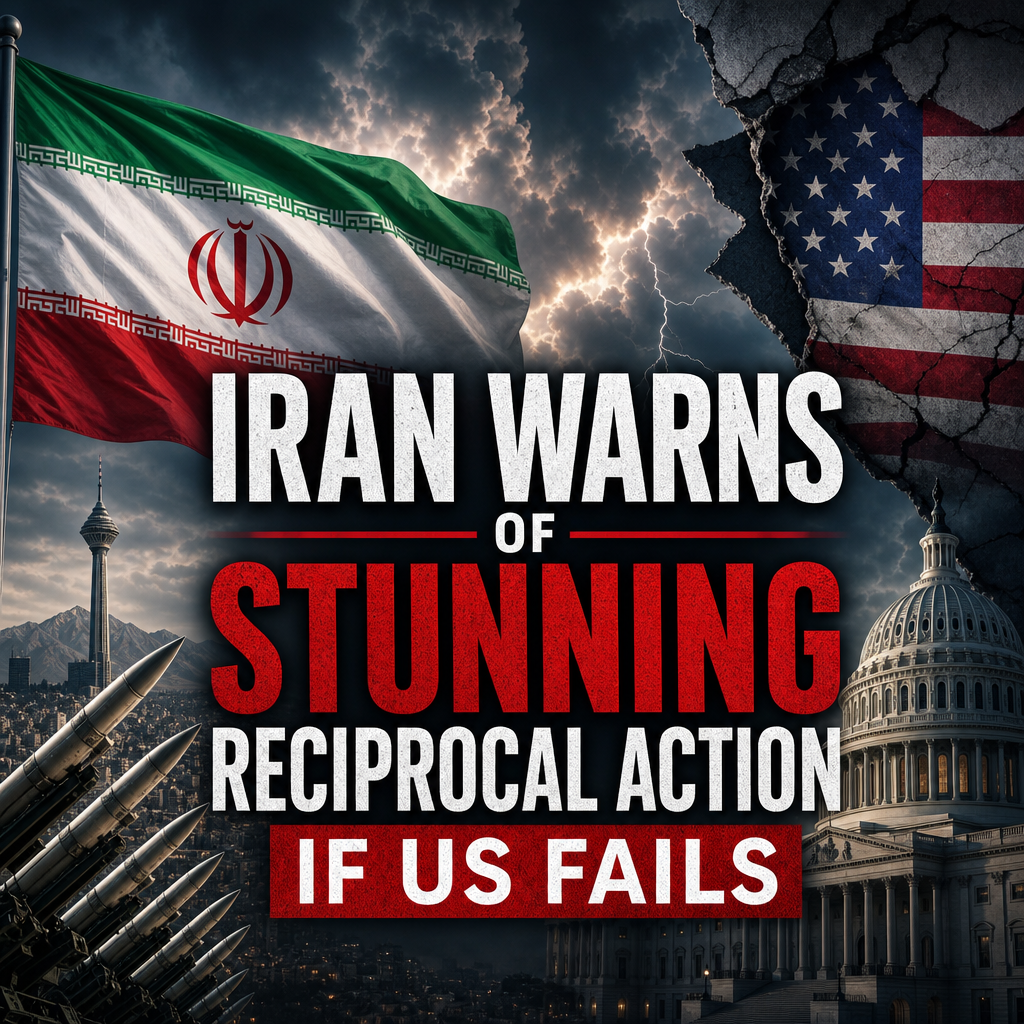Illustration of Iran Warns of Stunning Reciprocal Action if US Fails