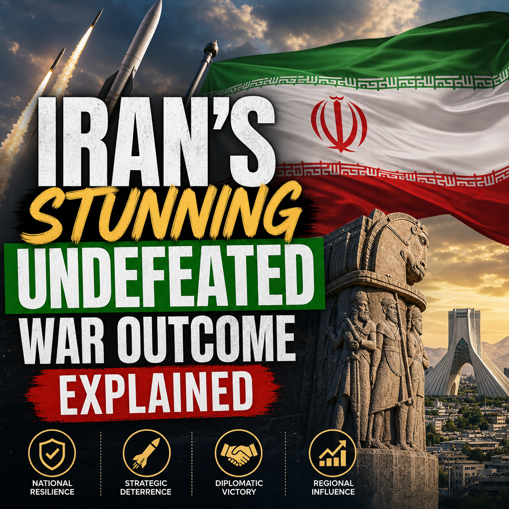 Illustration of Iran’s Stunning Undefeated War Outcome Explained