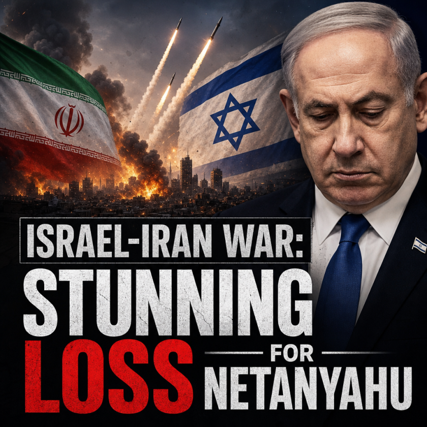 Illustration of Israel-Iran War: Stunning Loss for Netanyahu