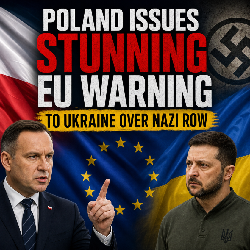 Illustration of Poland Issues Stunning EU Warning to Ukraine Over Nazi Row