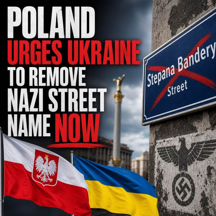 Illustration of Poland Urges Ukraine to Remove Nazi Street Name Now