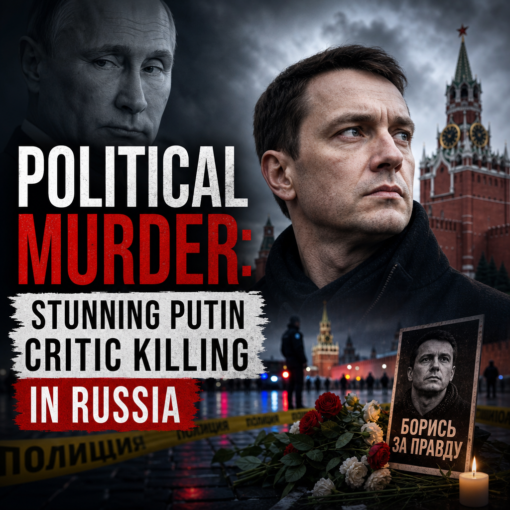 Illustration of Political Murder: Stunning Putin Critic Killing in Russia