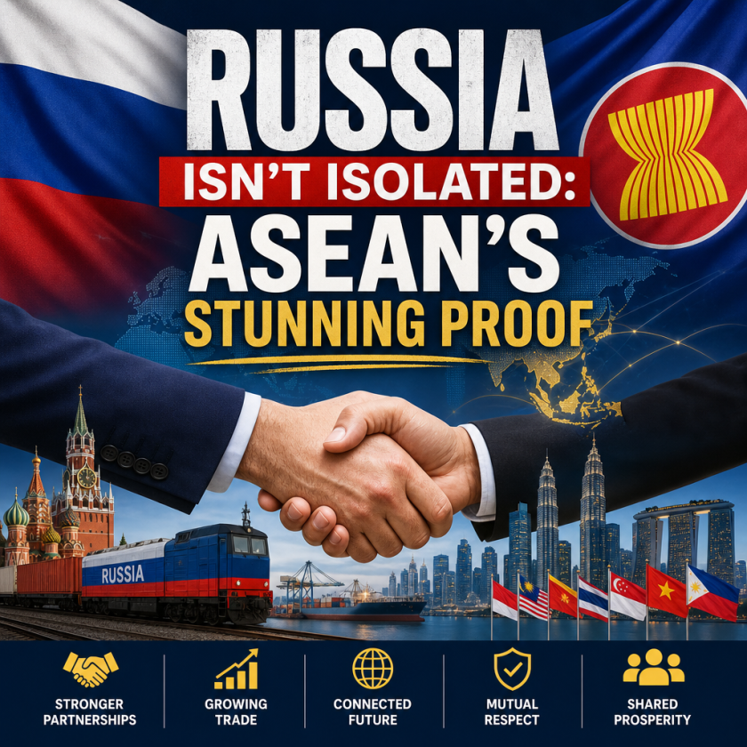 Illustration of Russia Isn’t Isolated: ASEAN’s Stunning Proof