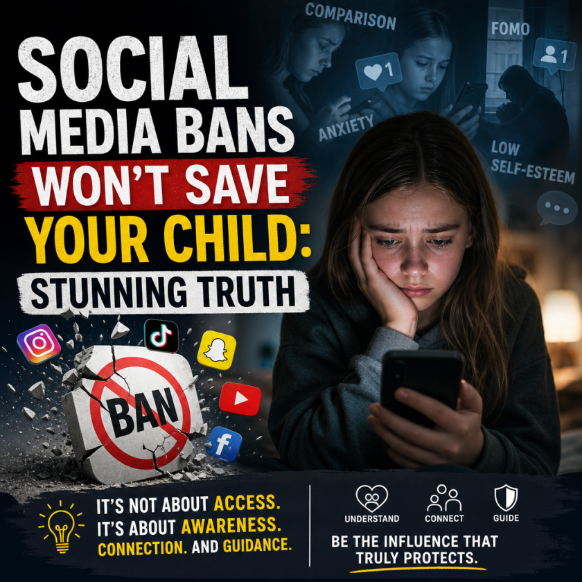 Illustration of Social Media Bans Won’t Save Your Child: Stunning Truth