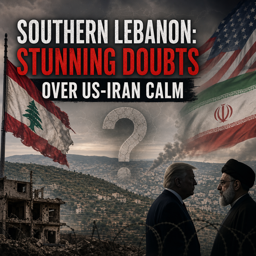 Illustration of Southern Lebanon: Stunning Doubts Over US-Iran Calm