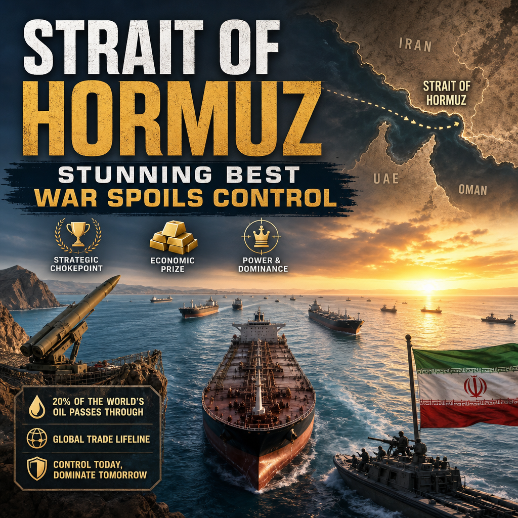 Illustration of Strait of Hormuz: Stunning Best War Spoils Control