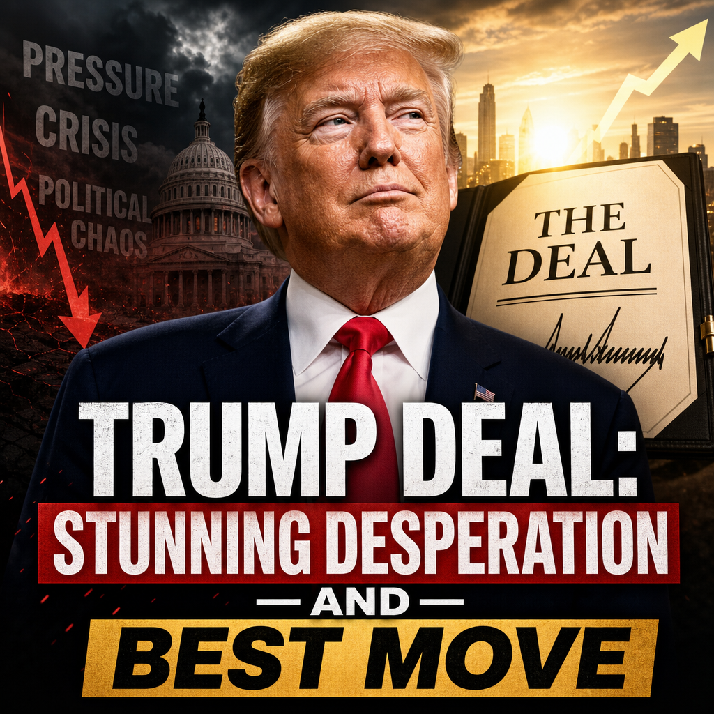 Illustration of Trump Deal: Stunning Desperation and Best Move