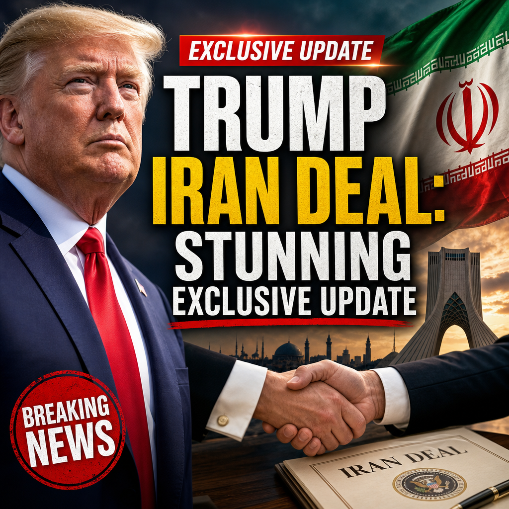 Illustration of Trump Iran Deal: Stunning Exclusive Update