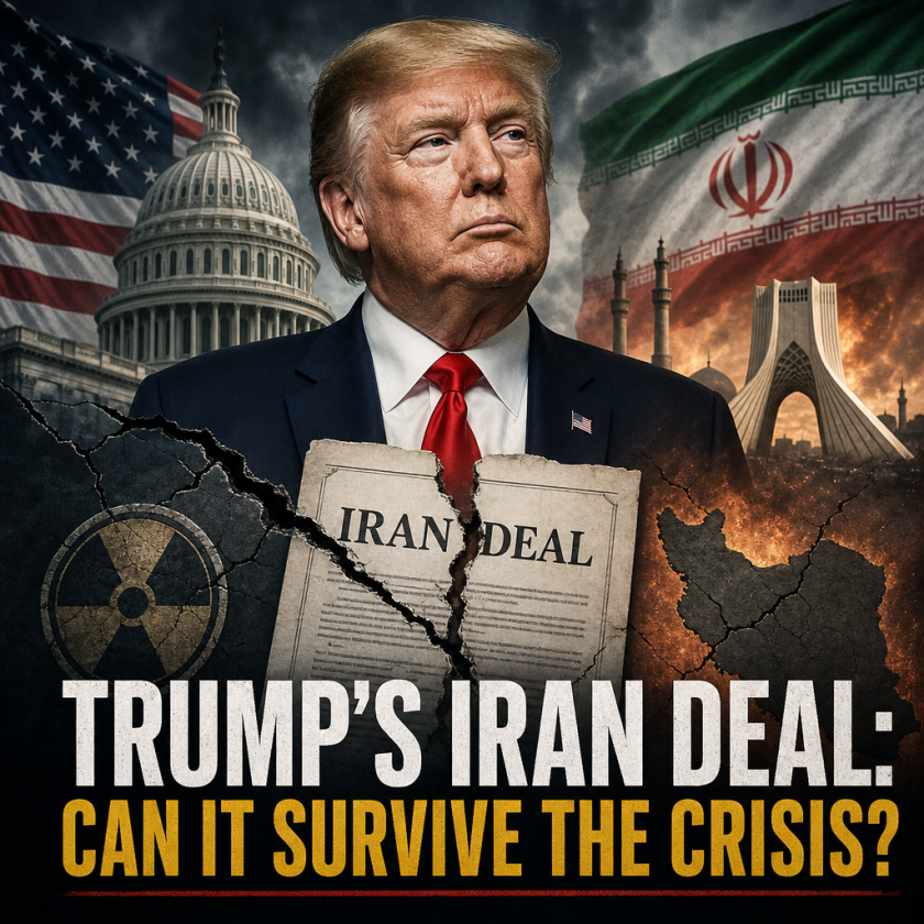 Illustration of Trump’s Iran Deal: Can It Survive the Crisis?