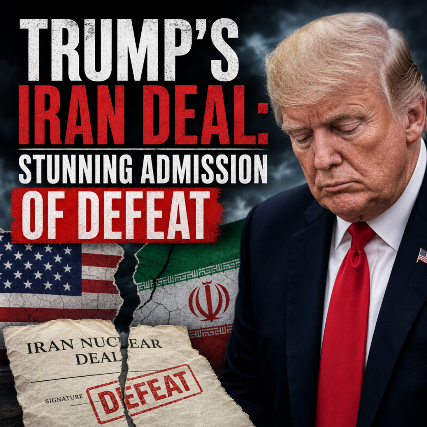 Illustration of Trump’s Iran Deal: Stunning Admission of Defeat